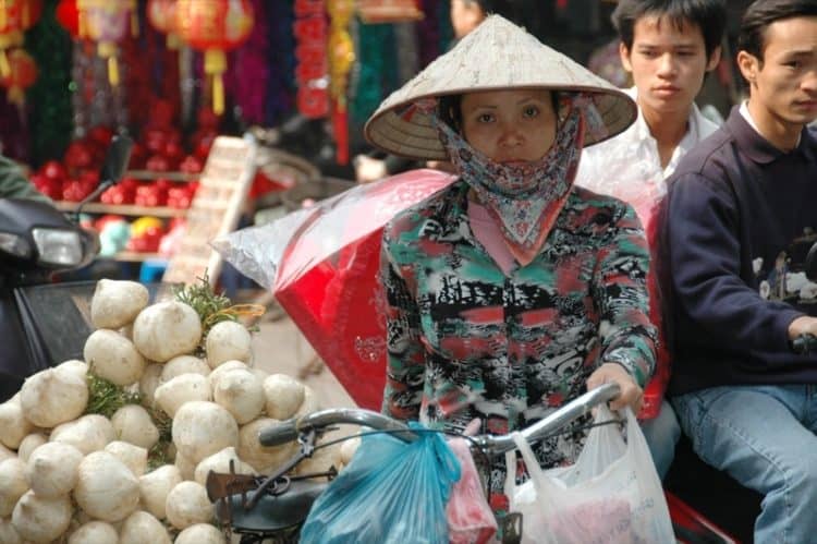 Woman Selling - Hanoi