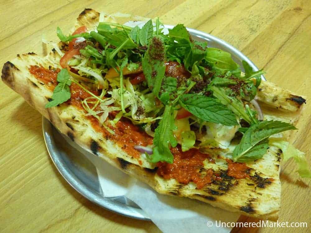 Berlin Restaurants, Kofte Sandwich at Gel Gor