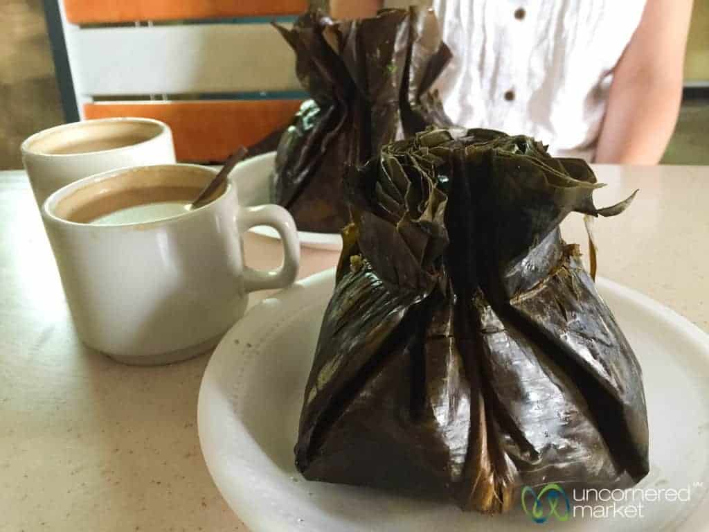 Colombia Travel, Bogota Tamale