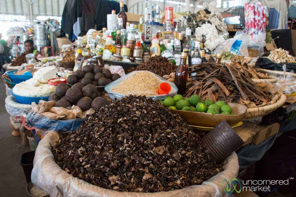 Haitian food and markets