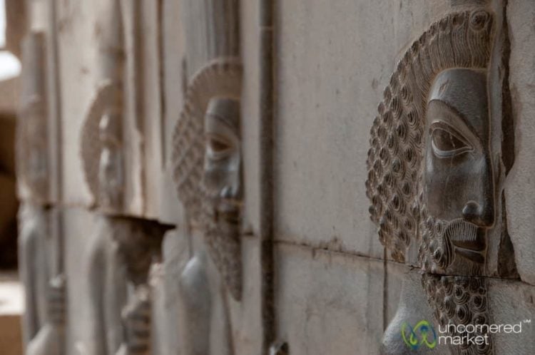 Relief of Soldiers at Persepolis, Iran