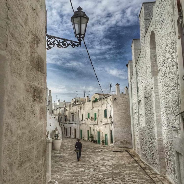 Ostuni streets - Puglia, Italy