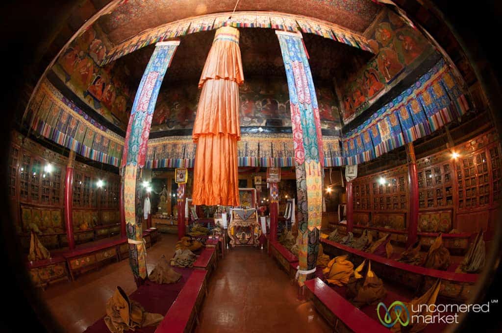 Visiting Likir Monastery near Leh, Ladakh