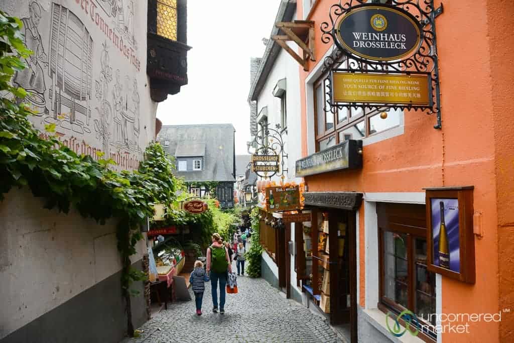 Rhine River Itinerary, Rudesheim Old Town